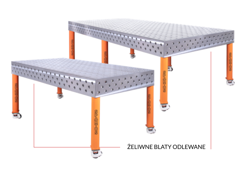 Stół spawalniczy Spartus Ferros 3D 1200x1200x200 mm